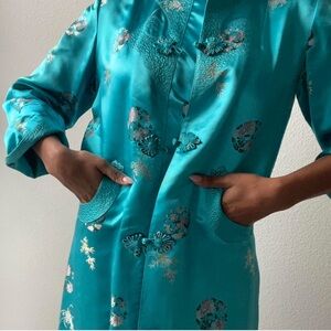 Vintage Oriental Duster Jacket